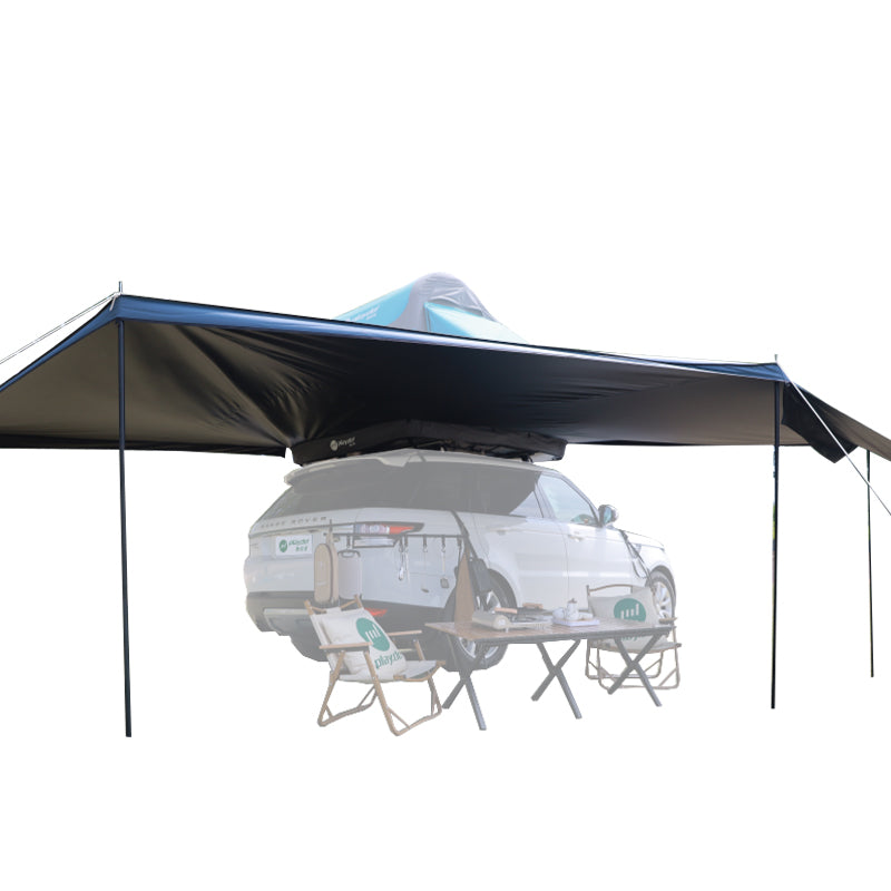 PlayDo Fish Island 180° Car Side Awning | Perfect for Family Camping