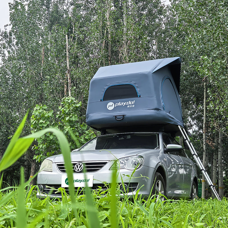 PLAYDO Inflatable Rooftop Tent for Family Camping | Lightweight Camping Tent | Shell Wing