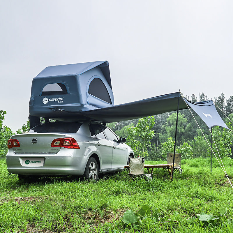 PLAYDO Inflatable Rooftop Tent for Family Camping | Lightweight Camping Tent | Shell Wing