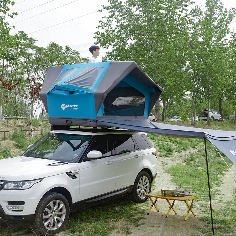 PlayDo Inflatable Roof Top Tent |  Panoramic Lightweight Rooftop Tent for Family Camping Car Camping Ospre
