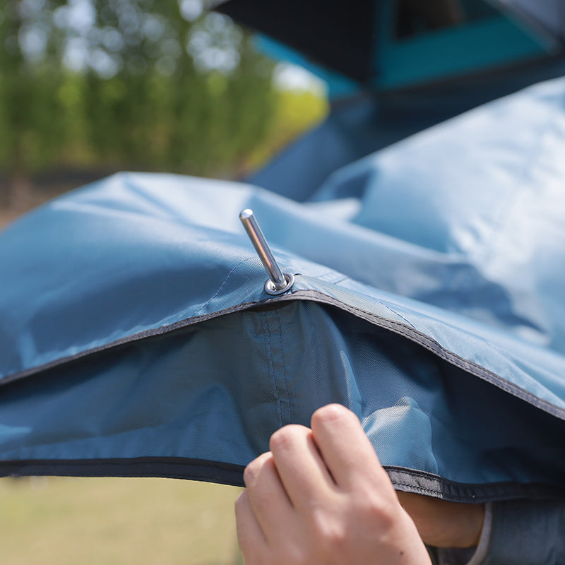 Toldo lateral de coche PlayDo Fish Island 180° | Perfecto para acampar en familia