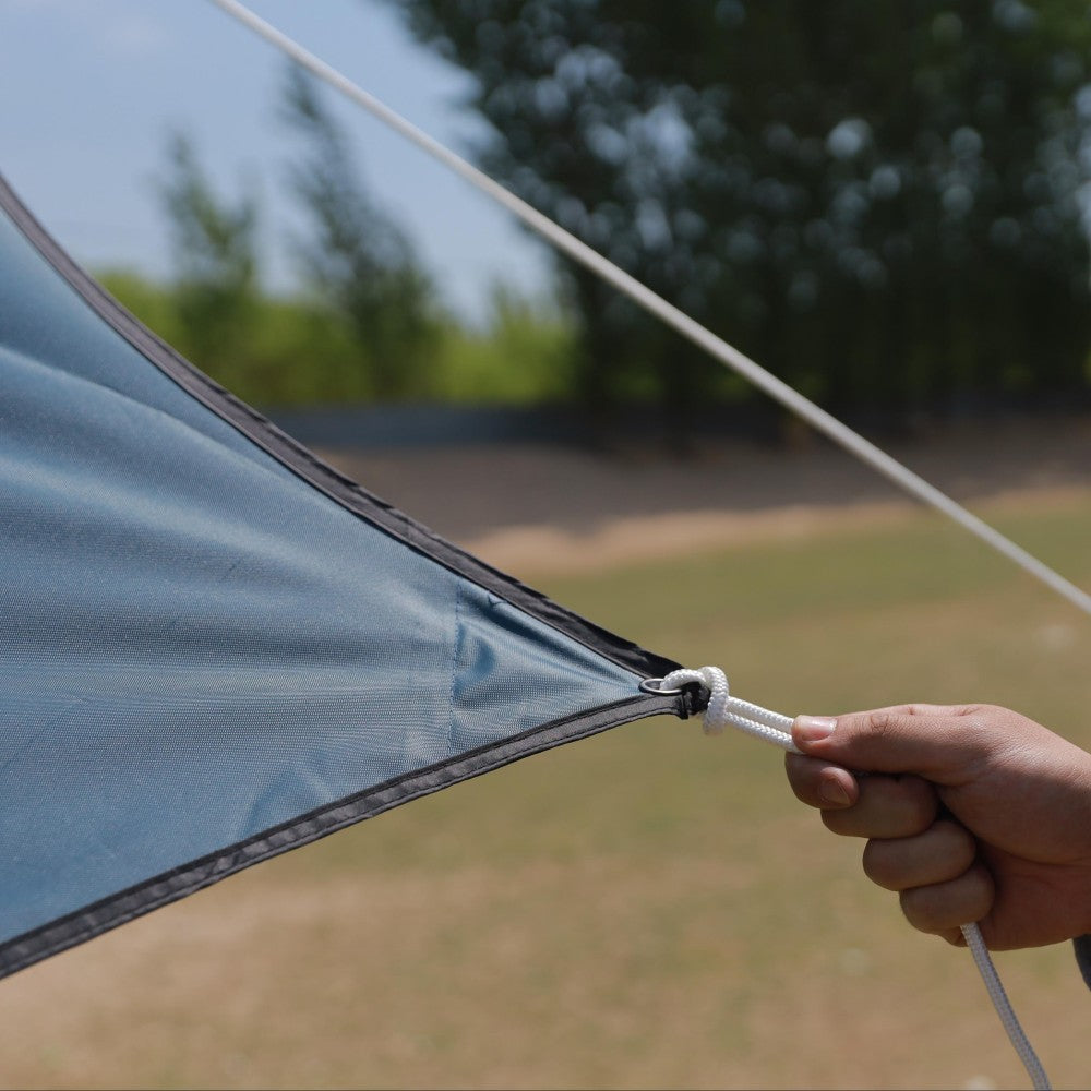 Toldo lateral para coche PlayDo Fish Island 270° | Perfecto para acampada familiar
