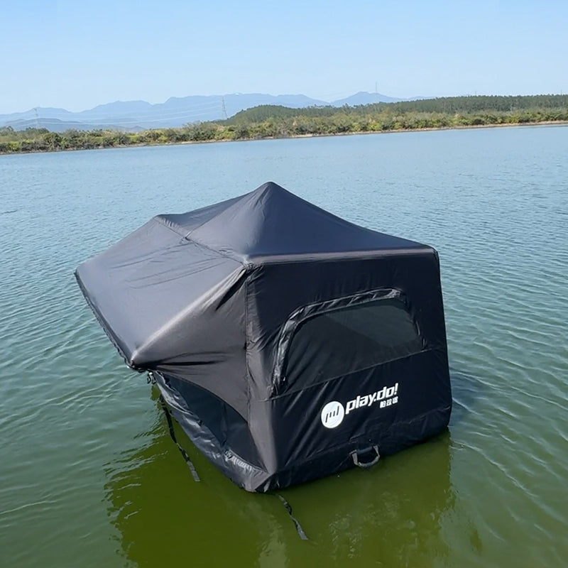 PLAYDO Lightweight Rooftop Tent for SUV Camping | Inflatable Automotive Camping Tent | Castle Shell