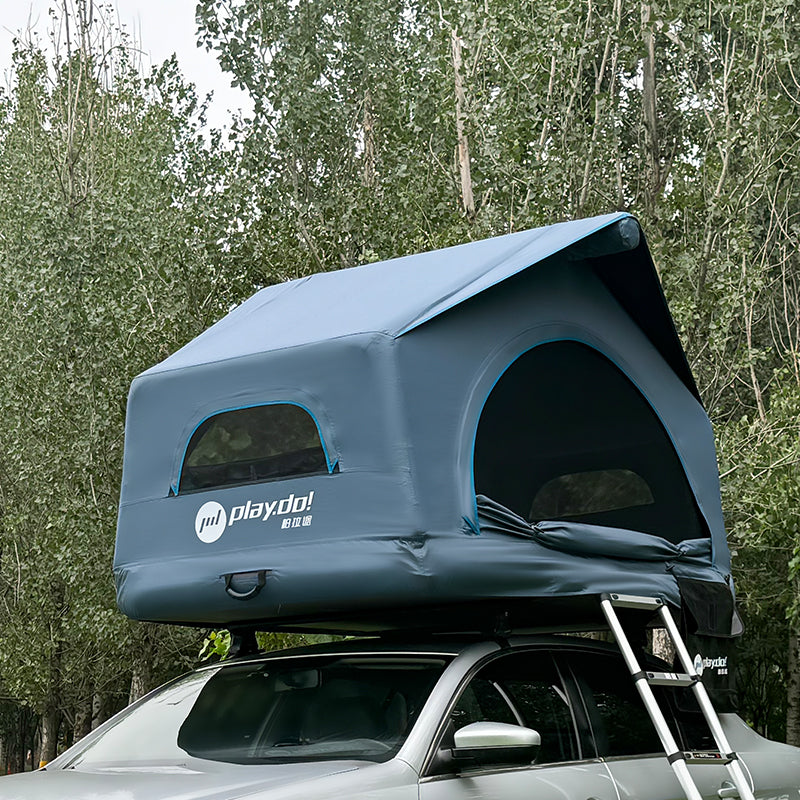 PLAYDO Inflatable Rooftop Tent for Family Camping | Lightweight Camping Tent |  Shell Wing